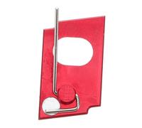 TOYZFRIENDY Soporte Magnético para Flechas Recurvo de Aleación de Aluminio con Base Adhesiva Soporte Lateral Estable para Tiro con Dianas Competiciones y Entrenamiento Accesorio Ligero