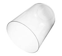 TOYZFRIENDY Tanque Ecológico Cilíndrico Pequeño para Tortugas Acuario Reutilizable Transparente para Escritorio Decoración Compacta para Oficina y Hogar Pecera Redonda Fácil de Limpiar para