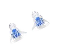 TOYZFRIENDY Tapones Oídos de Silicona Reutilizables Antirruido Protección Auditiva Silenciosa Reducción de Ruido Diseño Ergonómico Azul 1 Par para Trabajo Descanso y Entornos Ruidosos