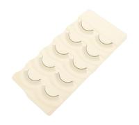 TOYZFRIENDY Tiras de Pestañas de Práctica para Extensiones 5 Pares de Pestañas Postizas Naturales para Entrenamiento de Injerto Autoadhesivas y Compatibles Maniquí Uso Profesional y