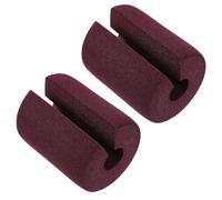 TOYZFRIENDY Tope de Puerta Antipinchazos Nbr Marrón 2 Piezas, Soporte Práctico para Puerta de Casa y Jardín de Infantes, Protección Segura para Dedos de Niños Hogar