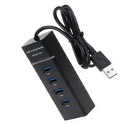 TOYZFRIENDY USB Hub Adaptador Multipuerto Ultra Delgado Expansión Múltiple con Protección Sobrecorriente para PC Portátil