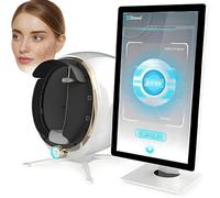 TozMvi Analizador Digital De Piel con Detector De IA, Máquina Inteligente De Análisis Facial, Analizador De Humedad Facial 3D, con Pantalla HD De 13,3/21,5 Pulgadas 21.5in