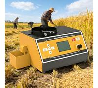 TozMvi Contador Eléctrico De Semillas para Uso Agrícola | Contador Automático De Partículas | Control De Velocidad Ajustable con Gran Pantalla LED Y Rango De Conteo De 1 a 99999