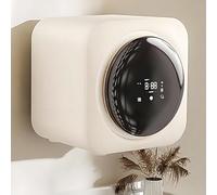 TozMvi Lavadora Portátil - Lavadora Portátil Totalmente Automática con Función De Autolimpieza De Tambor - Mini Lavadora De Calcetines De 3,5 L - Secadora De Ropa Pequeña De Pared Wallhanging