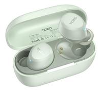 TOZO A1 Mini Auriculares Inalámbricos Bluetooth 5.3 con ORIGX Acústico 30H Reproducción EQ Ajuste Ultraligero USB Tipo C IPX5 Verde