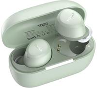TOZO A1 Auriculares Inalámbricos Bluetooth 5.3 con ORIGX Acústico 30H Reproducción EQ Ajuste Ultraligero USB Tipo C IPX5 Verde