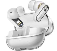 TOZO Crystal Pods Auriculares Inalámbricos Bluetooth 5.4 con Híbrida ANC Llamadas IA ENC ORIGX 2.0 Acústico EQs Ajuste 35H Reproducción Gaming Modo Carga Rápida USB Tipo C IPX5 Blanco