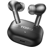 TOZO E2 Auriculares Inalámbricos Bluetooth 5.3 con ORIGX Acústico ENC Llamada Ultraligero EQs Ajuste Gaming Modo 30H Reproducción USB Tipo C Nergo