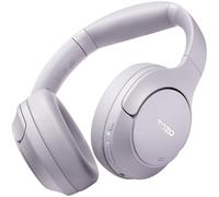 TOZO HT2 Cascos Inalámbricos Bluetooth 5.3 con ANC Híbrida Hi-Res Audio y ORIGX Acústico 40mm Controlador EQ Ajuste 60H Reproducción 3.5mm AUX Audio Cable y USB Tipo C Morado