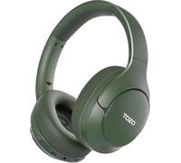 TOZO HT3 Cascos Inalámbricos Bluetooth 6.0, Híbrida ANC Audio Espacial, Chat IA con 5 Mics, 90H Reproducción, 32 EQ Conexión Multipunto, 3.5mm AUX Audio Cable y USB Tipo C，Verde