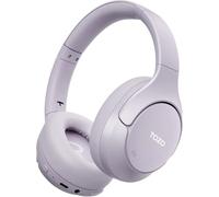 TOZO HT3 Cascos Inalámbricos Bluetooth 6.0, Híbrida ANC Audio Espacial, Chat IA con 5 Mics, 90H Reproducción, 32 EQ Conexión Multipunto, 3.5mm AUX Audio Cable y USB Tipo C，Morado