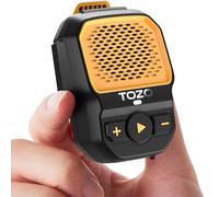 TOZO PM1 Altavoz Portatil Bluetooth 5.4 con ChatGPT, Asistente IA, Ultraligero y Impermeable, 20H Reproducción, EQ Ajuste Mic Incorporado, Manos Libres Speaker con Clip, USB Tipo C Negro