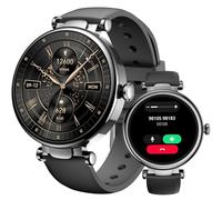 TOZO S8 Reloj Inteligente Hombre Mujer con 1.32" AMOLED Pantalla Resolución 466x466 PPI Smartwatch con Bluetooth Llamada y Mensaje Múltiple Función de Salud y Vida 100+ Modos Deportivos Negro