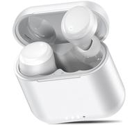 TOZO T6 Mini Auriculares Inalámbricos Bluetooth 5.3 con Control Táctil ORIGX 2.0 Acústico EQ Ajuste 50H Reproducción Soporta Carga Inalámbrica y USB Tipo C IPX8 Blanco