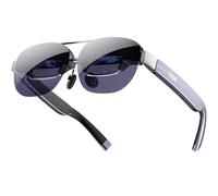 TOZO VIZO Z1 Gafas AR, 160" Pantalla Virtual, Micro-OLED 120Hz, 1800 Nits | Conmutación 2D/3D, Audio Estéreo, Ligero y Portátil, USB-C, Compatible con iPhone y Android, para Cine, Juegos y Trabajo