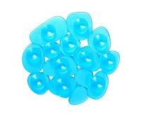 TP Alfombrilla Antideslizante para bañera o Ducha, 4 Unidades BLU Trasparente