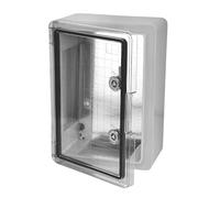 TP Electric Caja vacía para armario de distribución con puerta transparente, IP65 IK10, 250 x 350 x 150 mm
