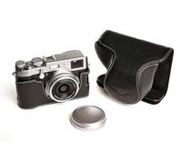 TP Funda de piel auténtica hecha a mano para Fujifilm X100T, color negro