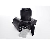 TP Genuino Hecho a Mano de la cámara de Cuero Real Caso Medias de la Cubierta del Bolso para Canon G3 G3X X Bottom Negro Versión de Apertura
