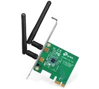 TP-Link 300 Mbps Wireless N PCI Express Adapter, PCIe Network Interface Card for Desktop, Low-Profile Bracket Included, Supports Windows 10/8.1/8/7 & Linux,Black (TL-WN881ND)