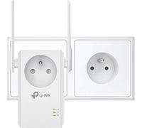 Tp-link 300mbps wireless n wall plugged range extender with pass through atheros 2t2r 2.4ghz 802.11n/g/b power on/off and ranger extender button range extender mode with high gain external antennas (TL-WA865RE)