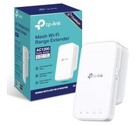 TP-Link AC1200 Mesh Dual Band Wi-Fi Range Extender, Crea una red WiFi Mesh Home completa con un nombre de conexión Wi-Fi conectando a un enrutador OneMesh, WPS, UK Plug (RE300)
