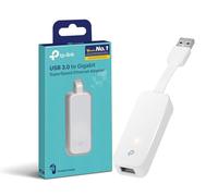 TP-Link Adaptador UE300 -USB 3.0 A Gigabit Ethernet 10/100/1000, PC o portátiles, Blanco