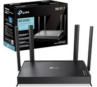 TP-Link Archer BE220 - Router Wi-Fi 7 BE3600 Dual Banda (hasta 3,6 Gbps), 5 Puertos Gigabit, 4 Antenas externas, Beamforming, MU-MIMO, OFDMA, EasyMesh, HomeShield, Ideal hogar y Gaming