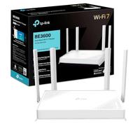 TP-Link Archer BE220W - Router WiFi 7, BE3600, Doble Banda, Puertos Gigabit | Amplia Cobertura. Conexión Estable para Muchos Dispositivos. Compatible con EasyMesh. Control App Tether.