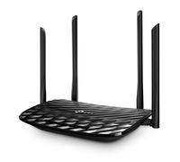 TP-Link Archer C6 router inalámbrico Gigabit Ethernet Doble banda (2,4 GHz / 5 GHz) Negro