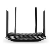 TP-Link Archer C6 router inalámbrico Gigabit Ethernet Doble banda (2,4 GHz / 5 GHz) Negro