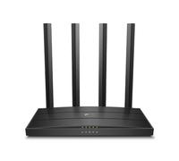 TP-Link Archer C6 router inalámbrico Gigabit Ethernet Doble banda (2,4 GHz / 5 GHz) Negro