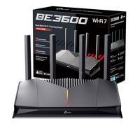 TP-Link Router para gaming Archer GE230 Wi‑Fi 7 2×2.5Gbps+3×Gigabit BE3600 USB 3.0 EasyMesh sin RGB