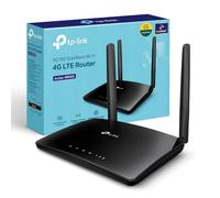 TP-Link Archer MR202 - Router WiFi con SIM, Router 4G LTE WiFi Dual-Band AC750Mbps, 3 Puertos LAN y 1 LAN/WAN, Plug & Play, 2 Antenas LTE Encajables, QoS, Onemesh