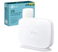 TP-Link Archer MR505 AC1200 4G+ Cat6 WiFi Router con Puerto Gigabit, Ranura SIM, Velocidad LTE superrápida, Antena Interna, MU-MIMO, Plug & Play