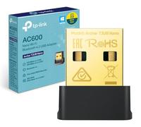 TP-Link Archer T2UB Nano AC600 Nano Wi-Fi Bluetooth 4.2 USB Adaptador (2.4 GHz 200 Mbps, 5 GHz 433 Mbps, tamaño Nano, Compatible con Win 11/10/8.1/8/7, estándares de cifrado WPA3, Bluetooth 4.2)