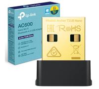 TP-Link Archer T2UB Nano WiFi Dongle, AC600 Bluetooth 4.2 USB adaptador wifi de alta velocidad para PC/portátil, dongle Bluetooth USB inalámbrico de doble banda, compatible con Windows 11/10/8.1/7