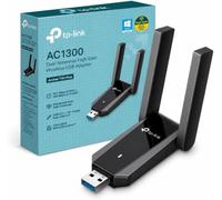 TP-Link Archer T5U Plus - Memoria Wi-Fi para PC, AC1300, Adaptador USB de Doble Banda, 2 Antenas externas de Alta Ganancia, USB 3.0, MU-MIMO, WPA3, para Escritorio y configuración de Viaje