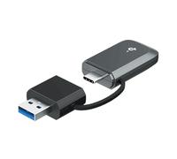 TP-Link Archer TBE230U BE3600 Adaptador Wi-Fi 7 USB Wi-Fi para PC de Escritorio, Adaptador de Red inalámbrico de Doble Banda ultrarrápido, USB-C y USB-A 3.0, Plug and Play, WPA3 | MLO, Compatible con