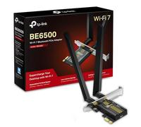 TP-Link Archer TBE400E PCIe - Tarjeta WiFi BE6500Mbps WiFi 7, Tarjeta Bluetooth 5.4, WPA3, MU-MIMO, OFDMA, Tarjeta WiFi PC Fija, Compatible con Windows 11