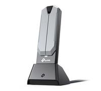 BE6500 Wi-Fi 7 Adaptador USB inalámbrico de alta ganancia, tribanda, MLO, cobertura más amplia, OFDMA, MU-MIMO y Multi-RU, transferencias de datos de hasta 4.8Gbps con USB 3.0, flexible y fácil