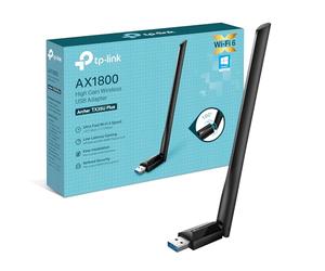TP-Link Archer TX35U Plus WLAN Stick for PC, Wi-Fi 6 AX1800, Dual Band Adapter, USB 3.0, MU-MIMO, High Gain Antennas, WPA3 Encryption, Windows 11/10 Compatible