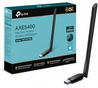 TP-Link Archer TXE70U Plus - Adaptador WiFi para PC, WiFi 6E | AXE5400 USB Adaptador WiFi tribanda, USB 3.0, Antena de Alta Ganancia, WPA3, Compatible con Windows 11/10