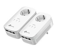 TP-LINK AV1200 Powerline Extender Kit 3 Puertos Ethernet