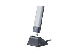 TP-Link AX1800 - Adaptador WiFi 6 USB para PC de escritorio (Archer TX21UH) adaptador de red inalámbrico con 2.4GHz, 5GHz, MU-MIMO, OFDMA, antena de doble banda de alta ganancia de 5 dBi, WPA3,