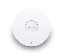 TP-Link AXE11000 - Punto de Acceso Wi-Fi 6E de Cuatro Bandas, Rendimiento con Cable 10GE, Soporte PoE++ (802.3bt), conectividad de hasta 2000 Clientes, WPA3, Ideal para entornos de Alta Densidad