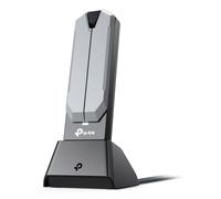 TP-Link Archer TBE400UH BE6500 WiFi 7 Dongle Adaptador WiFi USB de alta ganancia para PC, antena de alta ganancia, Tri-Band, MLO, WiFi Dongle para PC, USB WiFi Dongle 3.0, Win, OFDMA, MU-MIMO, Plug