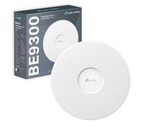 TP-Link BE9300 Punto de Acceso inalámbrico WiFi 7 de Tres Bandas, Compatible con PoE pasivo, fácil de Montar en Pared o Techo, Simplemente administrado por Software de Controlador EAP Gratuito, Malla