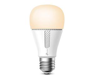 TP-Link - Bombilla Inteligente LED, Bombilla WiFi sin Necesidad de hub, Luz Blanca Cálida Regulable, Compatible con Amazon Alexa y Google Home, 800lm (KL110)
